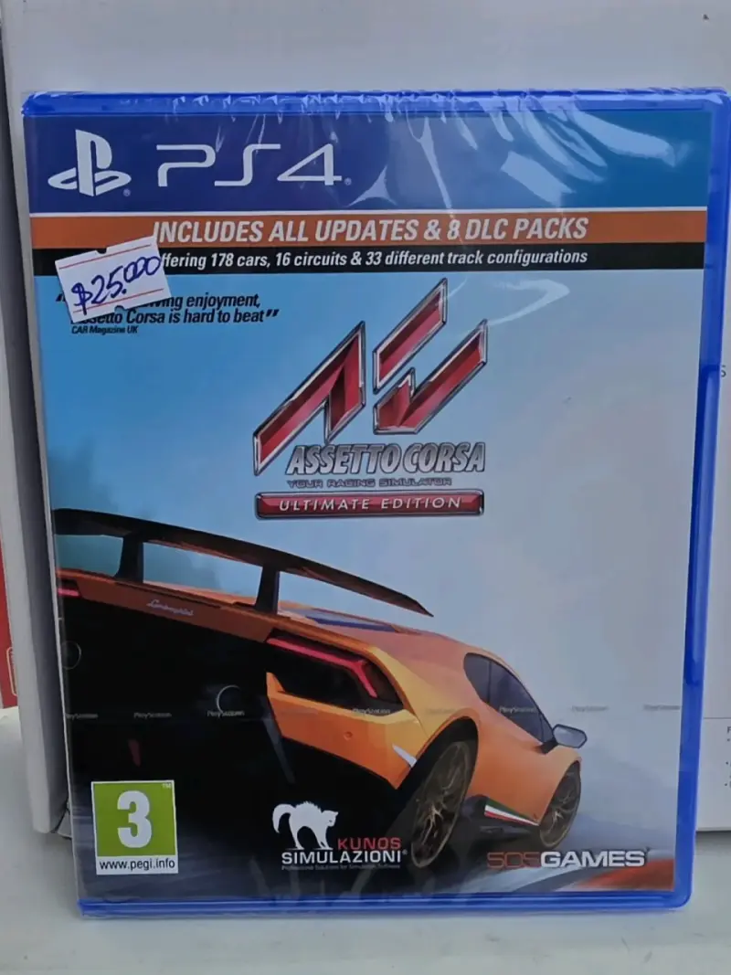 Juego PS4 Assetto Corsa Ultimate Edition