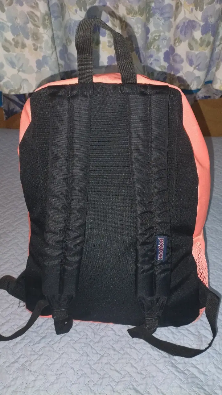 Mochila Jansport color coral - 2
