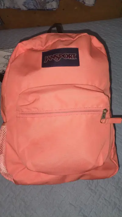 Mochila Jansport color coral - miniatura 3