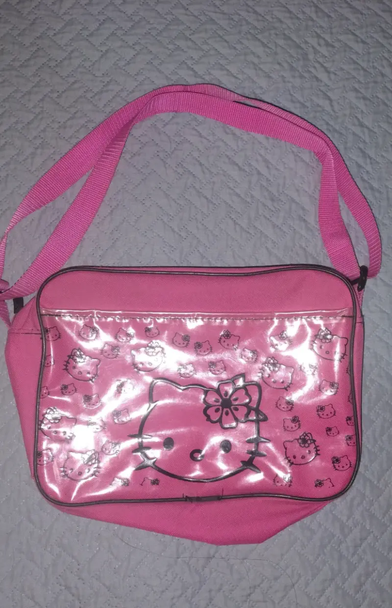 Bolso bandolera rosa Hello Kitty