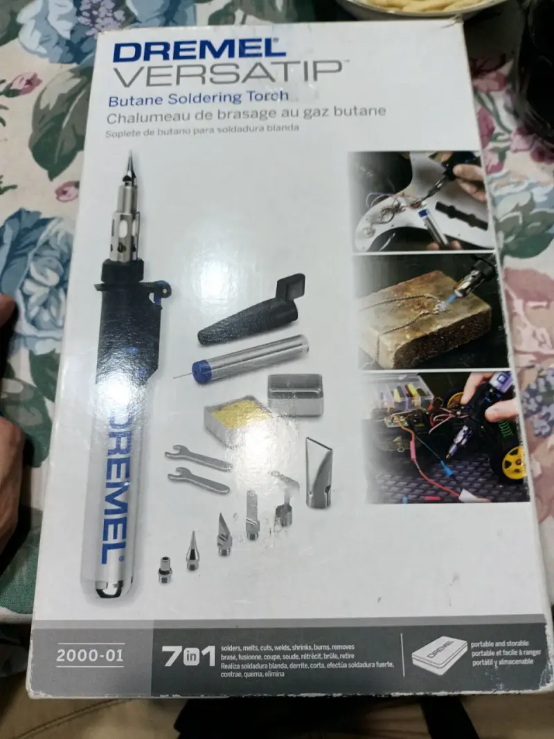 Soplete de Butano Dremel Versatip 2000-01
