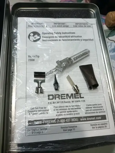 Soplete de Butano Dremel Versatip 2000-01 - miniatura 5