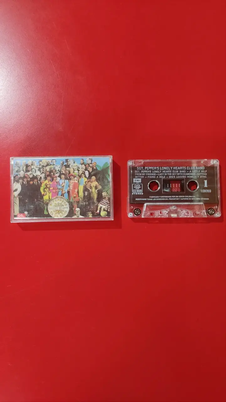 Cassette the beatles Sgt. Pepper's Lonely Hearts