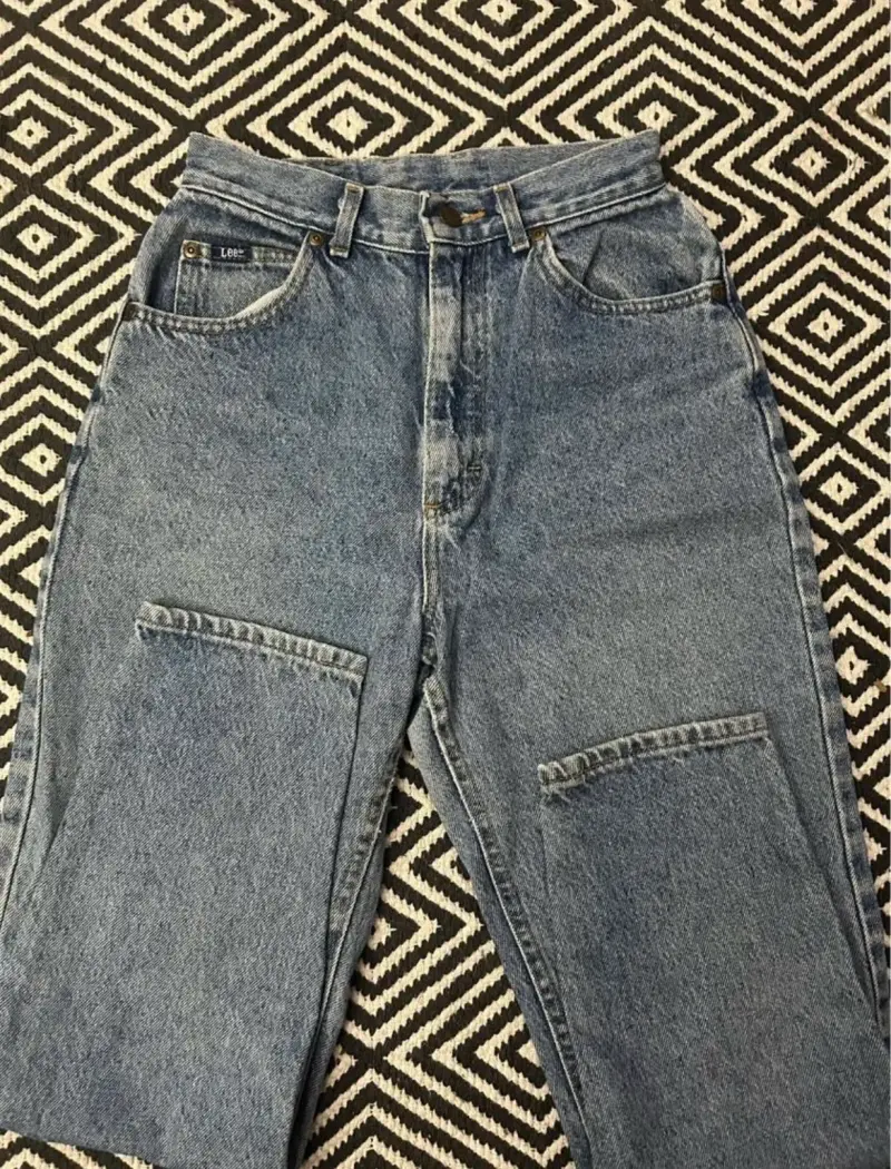 Jeans de mezclilla Lee mujer