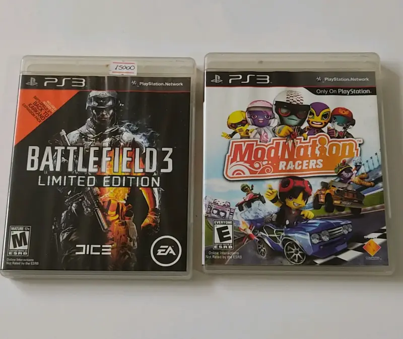 Juegos PS3 Battlefield 3 y ModNation Racers