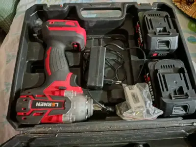 Taladro Inalámbrico LERNEN con Baterías y Accesorios - miniatura 1