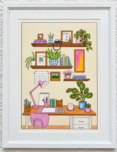 Cuadro Decorativo de Oficina  30 x40 - miniatura 1