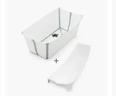 Tina plegable flexi stokken para bebé con soporte - miniatura 1