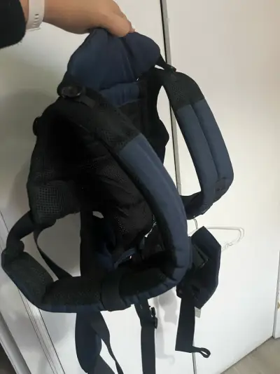 Mochila portabebés ergo baby ergonómica azul - miniatura 2