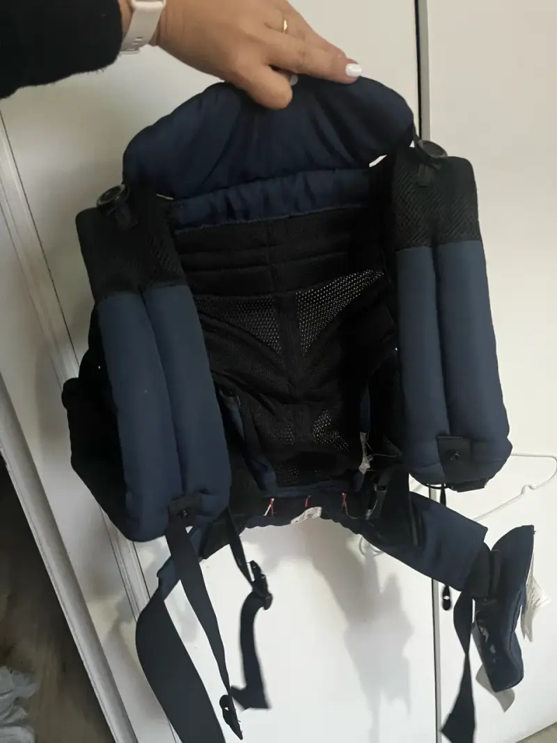 Mochila portabebés ergo baby ergonómica azul - 3