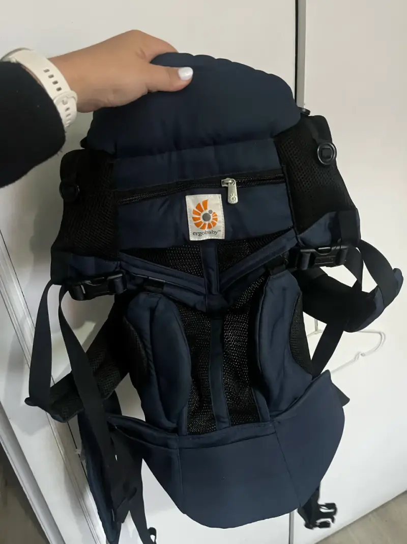 Mochila portabebés ergo baby ergonómica azul - 4