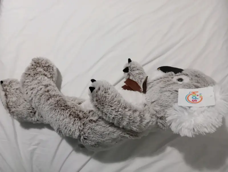 Peluche Koala Grande con Lazo Marrón - 6
