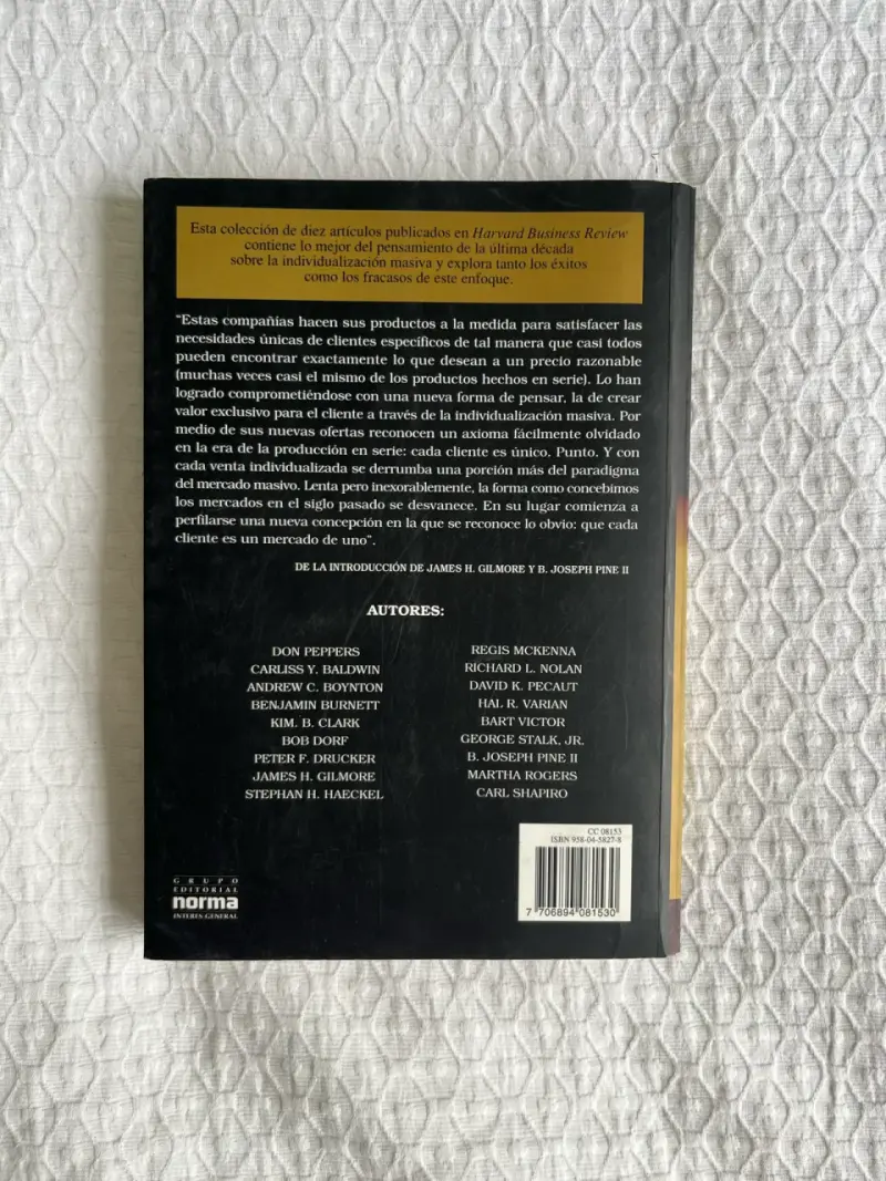 Libro Marketing 1x1 Cada Cliente Es Un Mercado - 2