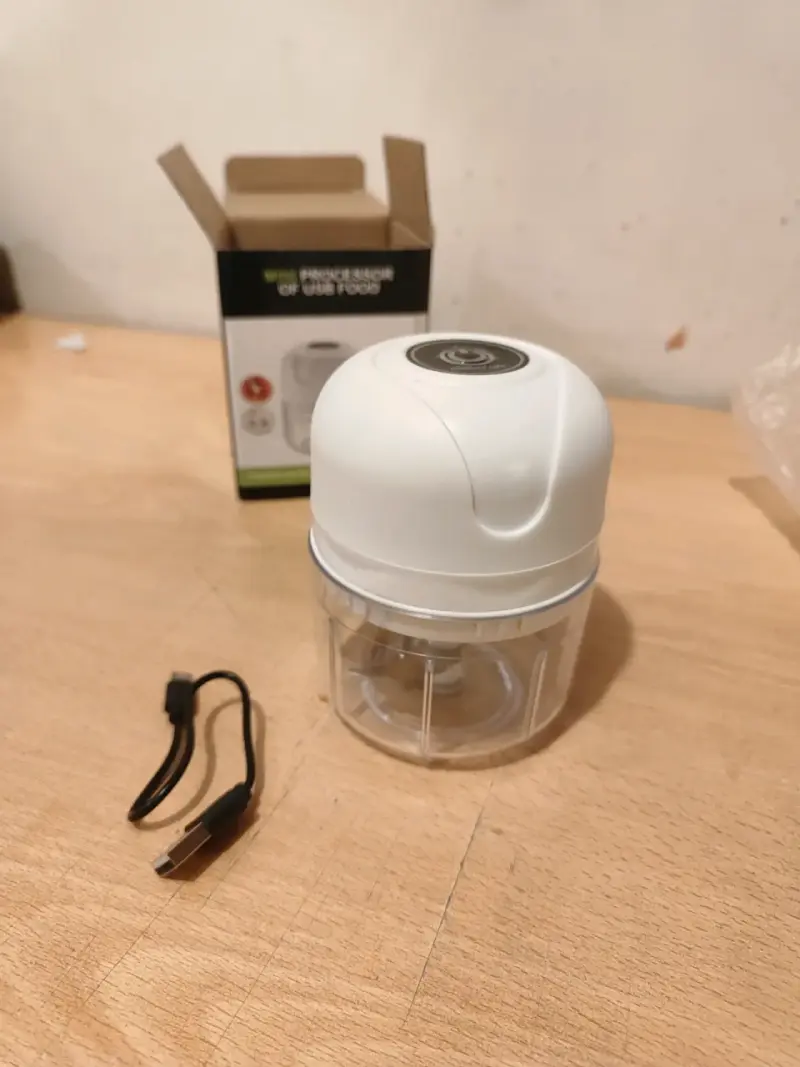 Mini procesador de alimentos USB portátil 250ml - 3