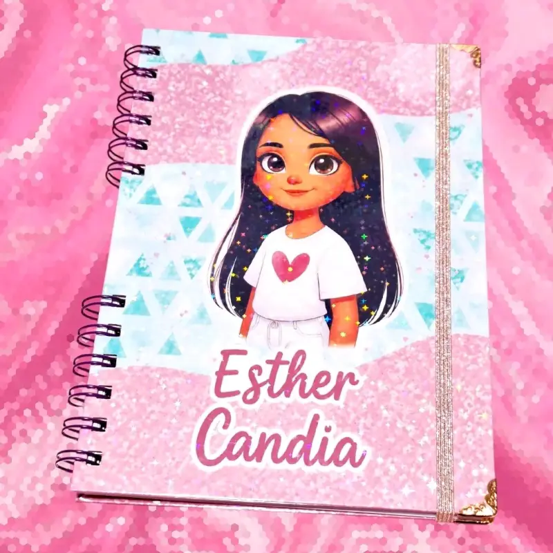 Agenda A5 con Diseño Floral y Vintage - 6