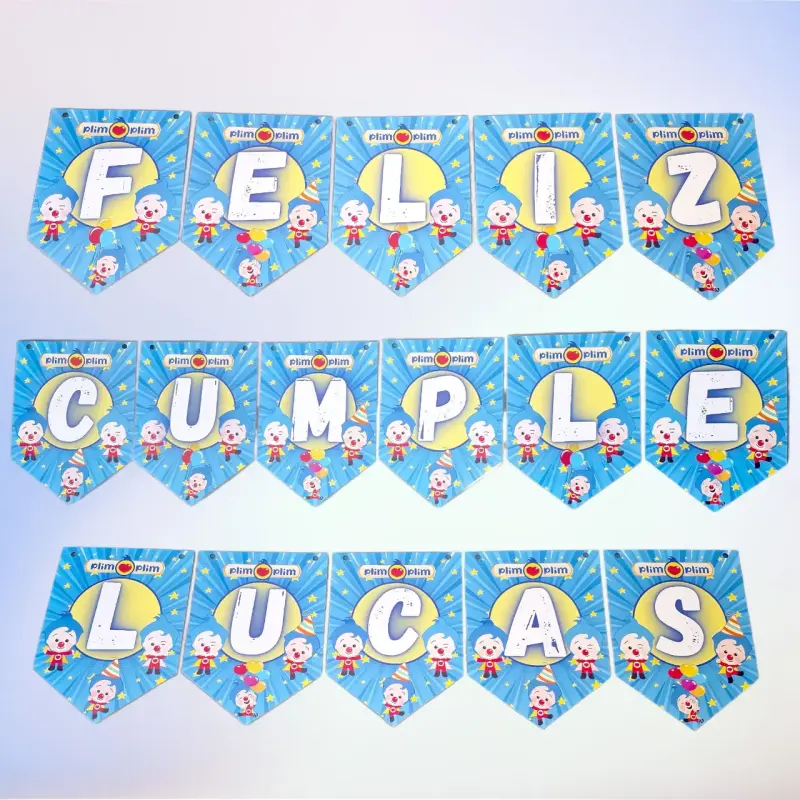 Guirnaldas decorativas para fiestas infantiles - 4