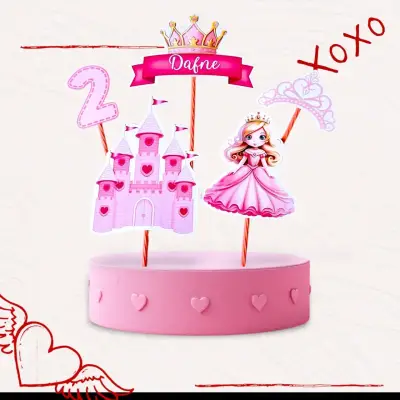 Toppers de torta temática para cumpleaños - miniatura 1