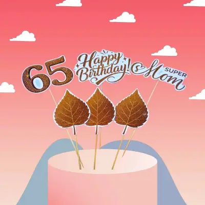Toppers de torta temática para cumpleaños - miniatura 6