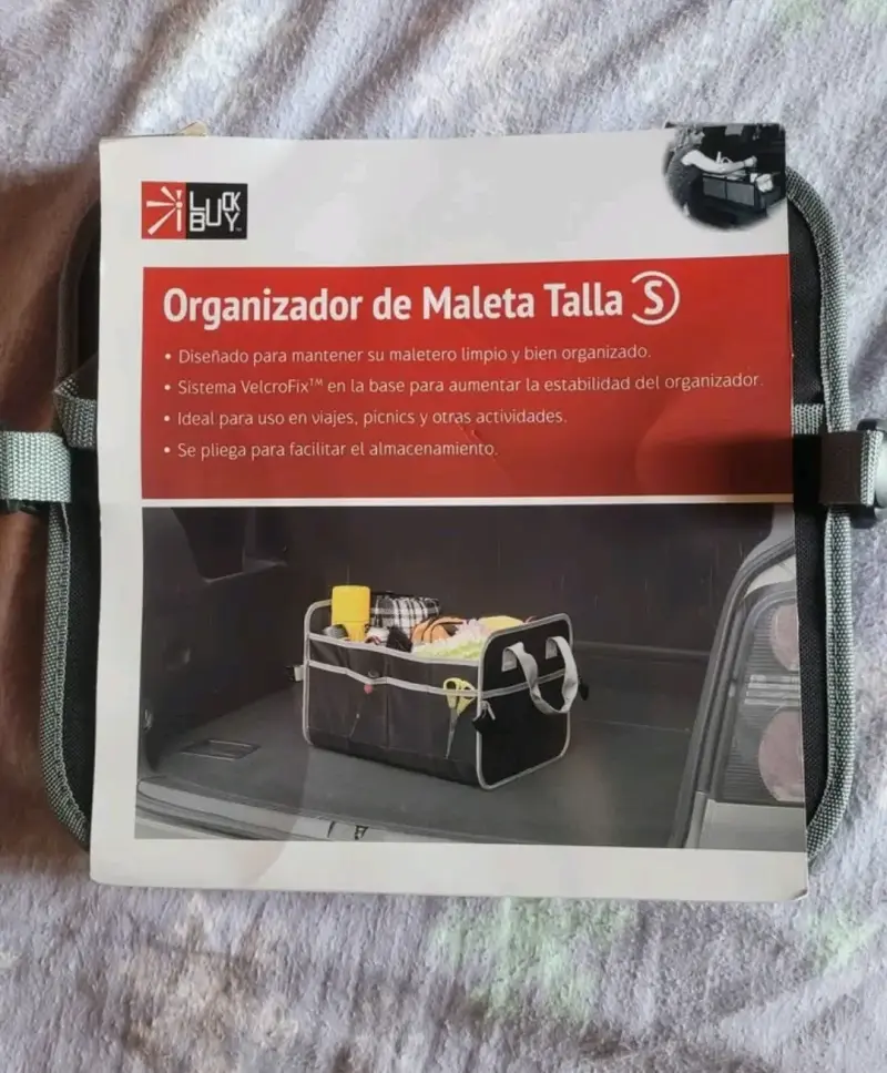 Organizador de maleta talla S con VelcroFix