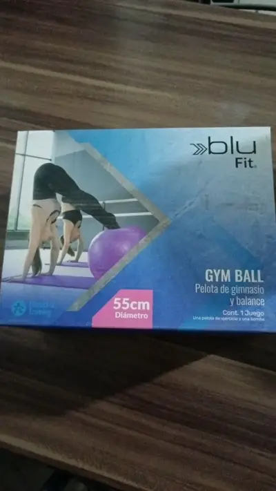 Pelota de Gimnasio Blu Fit 55cm - miniatura 1