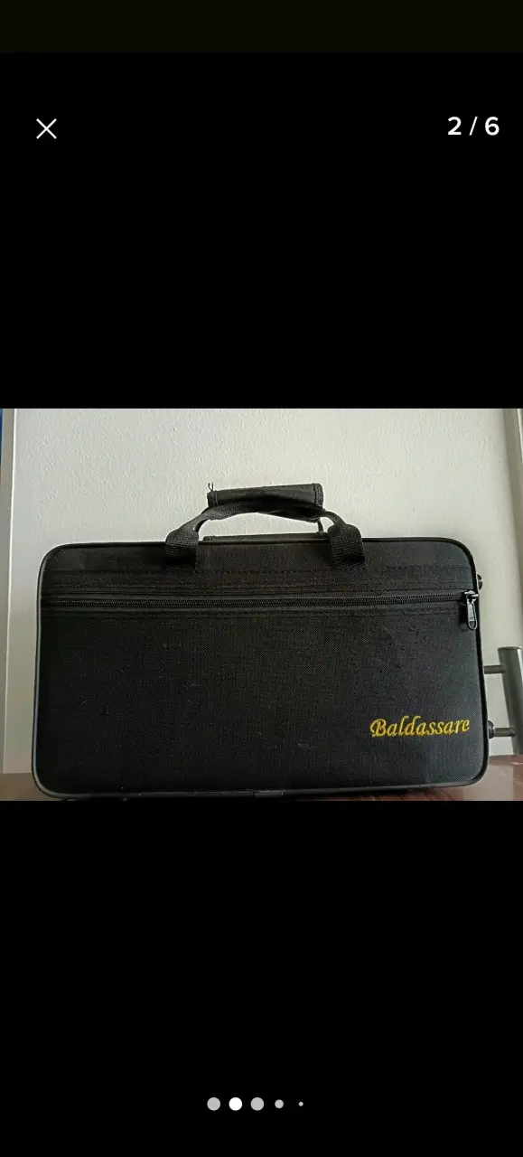 Clarinete Baldassare con Estuche Negro