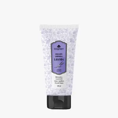 Emulsión Corporal Lavanda Biogreen 200 ml - miniatura 1