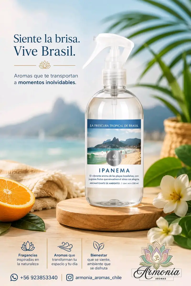 Aromatizante de ambientes Ipanema 330 ml - 2