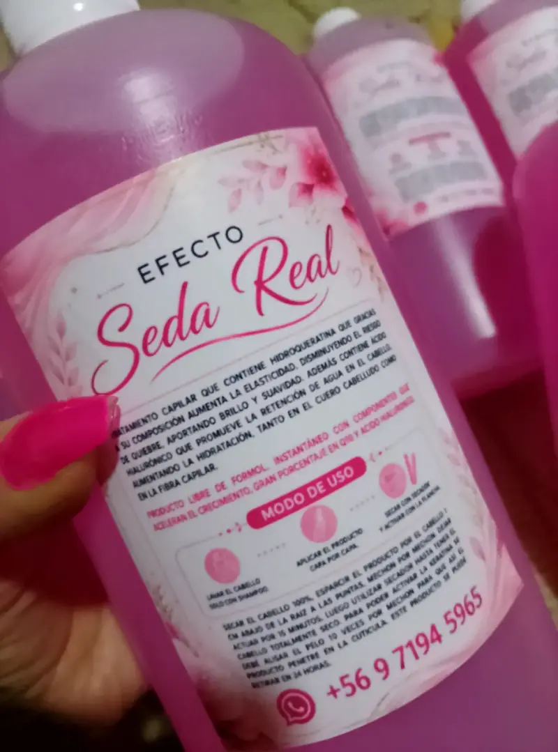 Tratamiento Capilar Efecto Seda Real 1L - 6