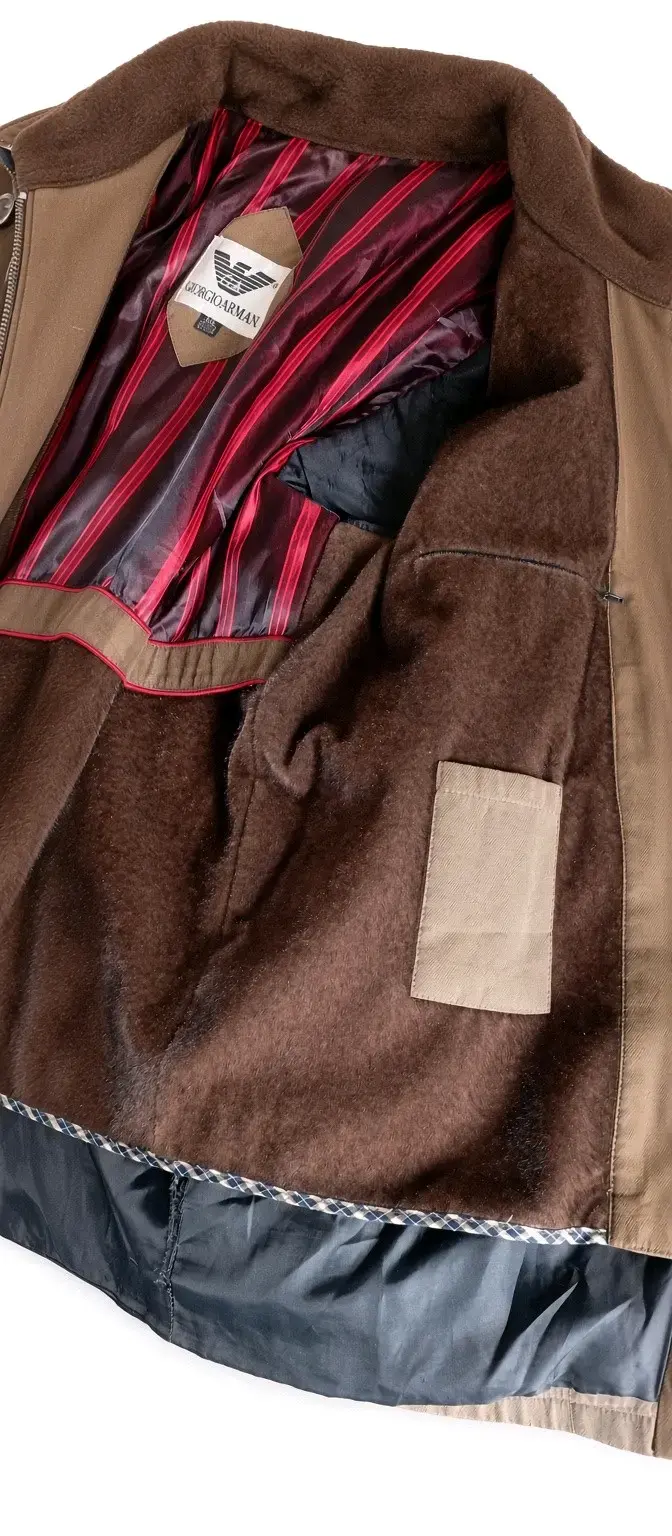 Chaqueta Hombre Giorgio Armani Marrón - 3