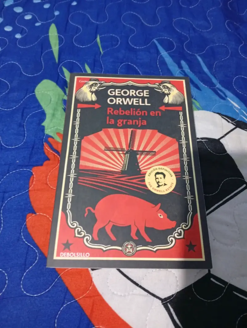 Libro Rebelión en la Granja de George Orwell