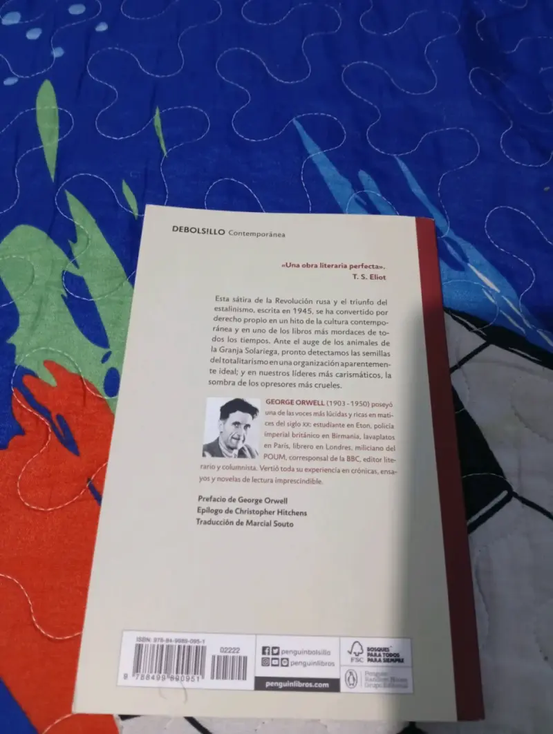 Libro Rebelión en la Granja de George Orwell - 2