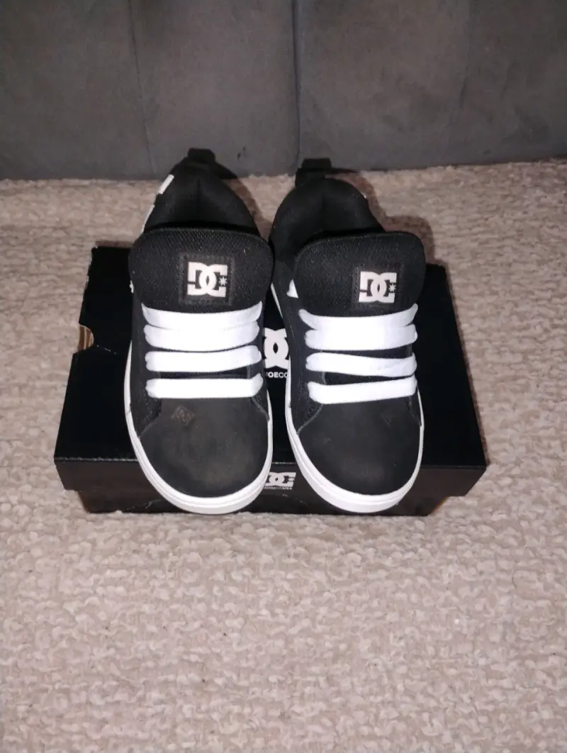 Zapatillas negras DC Shoes para niños número 37 - 3