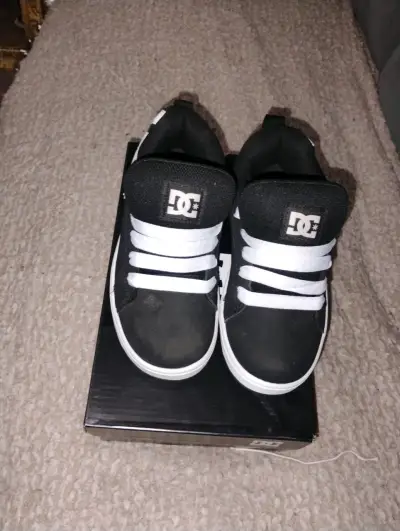 Zapatillas negras DC Shoes para niños número 37 - miniatura 4