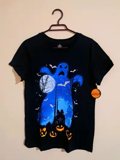 🎃 Polera Halloween Nueva con diseño de 👻 - miniatura 1