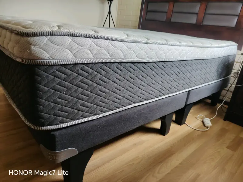 Cama 2 plazas con base dividida - 4