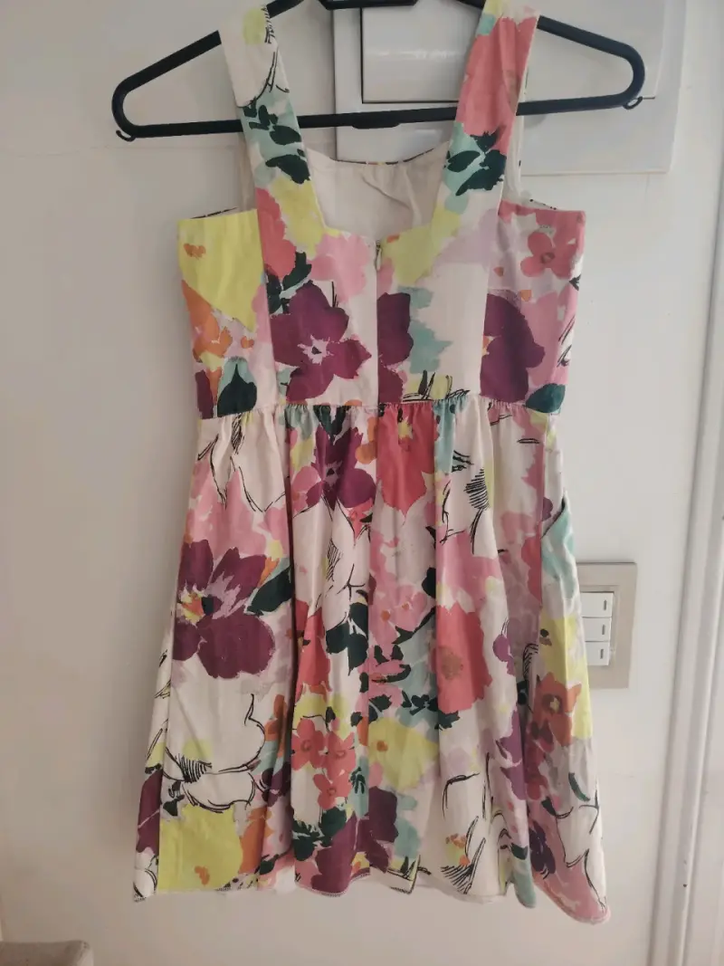 Vestido floral para niña Zara talla 11-12 - 3