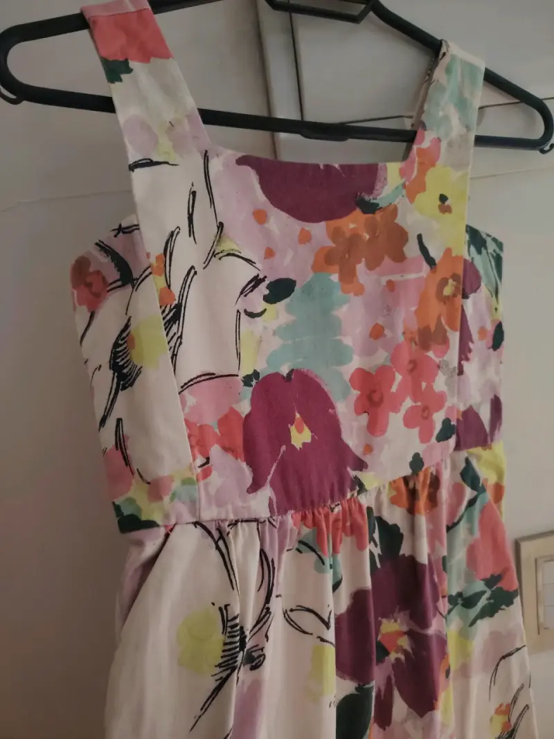 Vestido floral para niña Zara talla 11-12 - 4