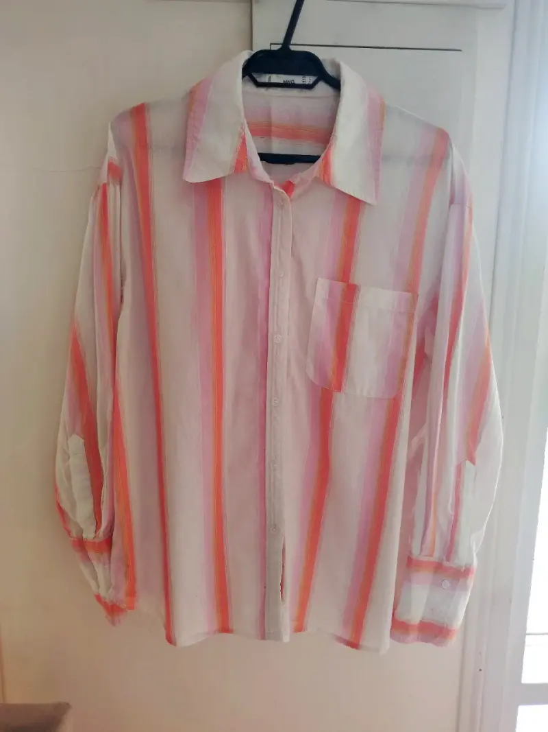 Camisa de rayas MANGO para mujer - 1