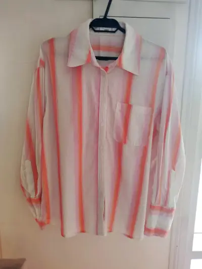 Camisa de rayas MANGO para mujer - miniatura 1