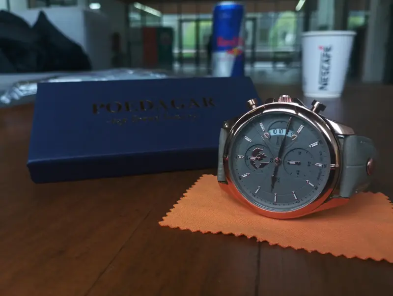 Reloj de Pulsera Poedagar Cronógrafo Elegante - 3