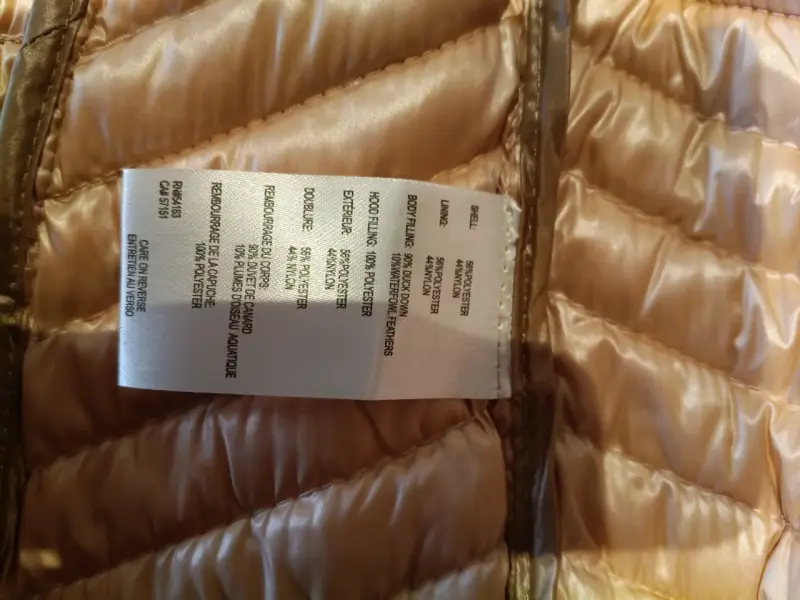 Chaqueta Calvin Klein dorada con capucha - 4