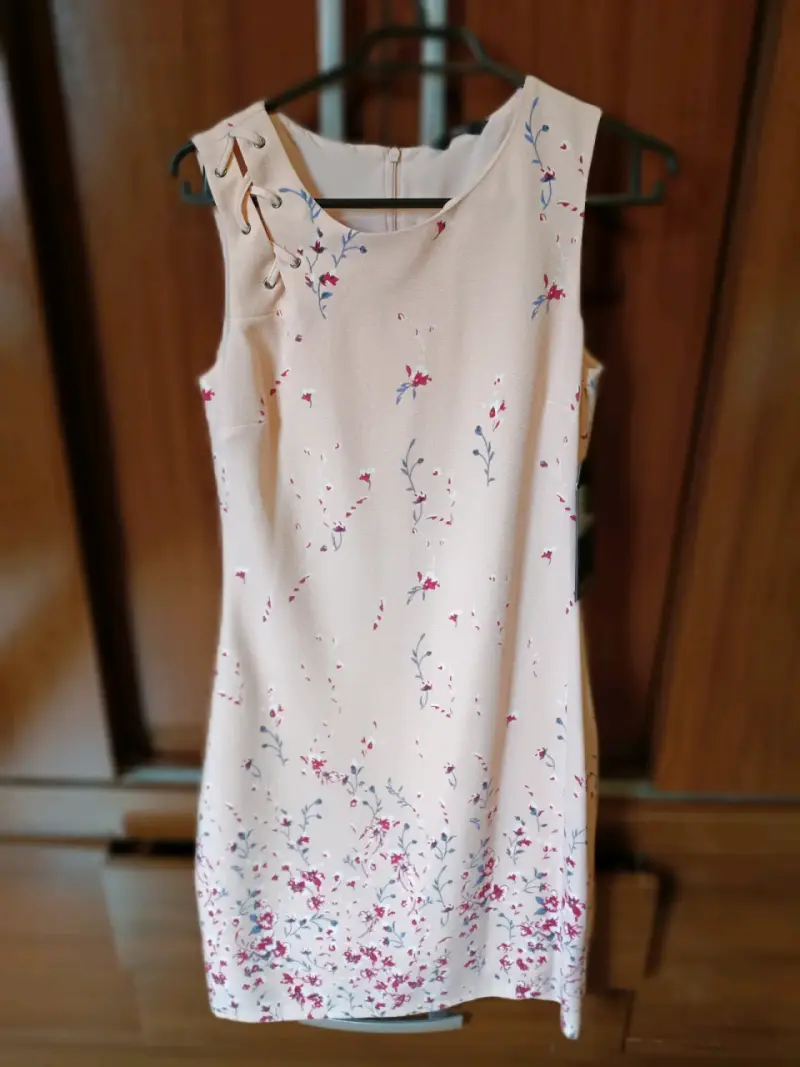 Vestido floral sin mangas talla 34 - 2