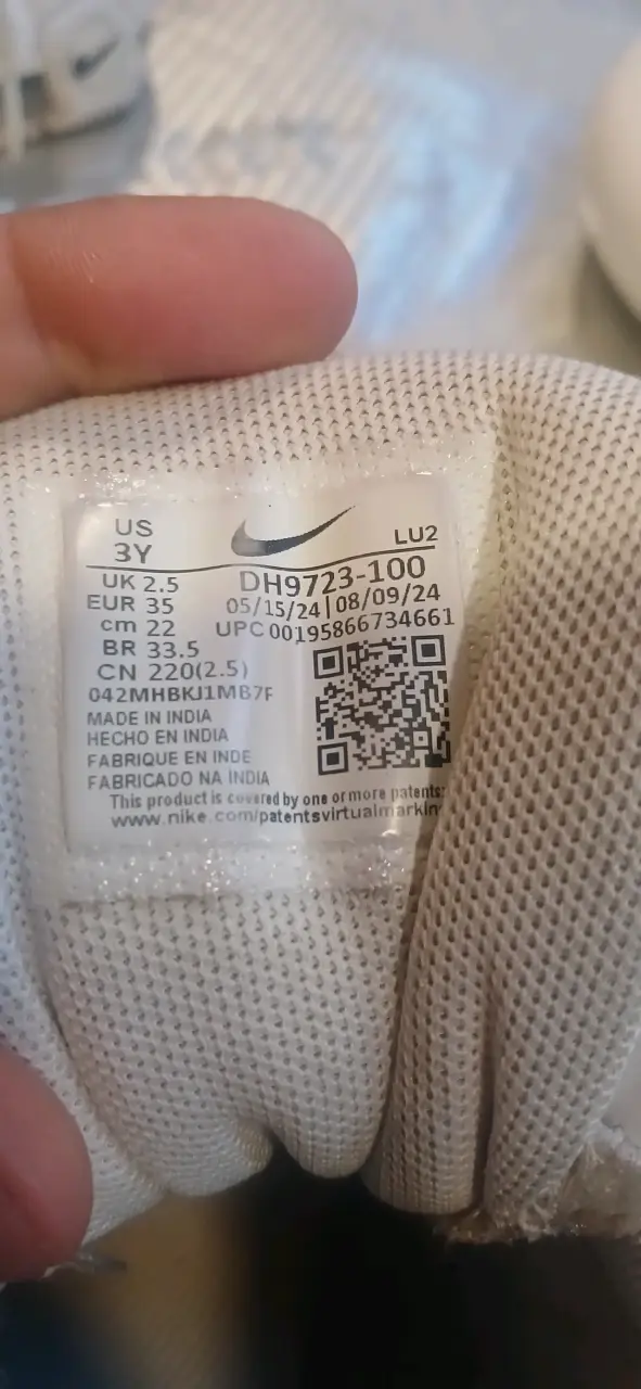 Zapatillas deportivas Nike Air blancas para niños - 2