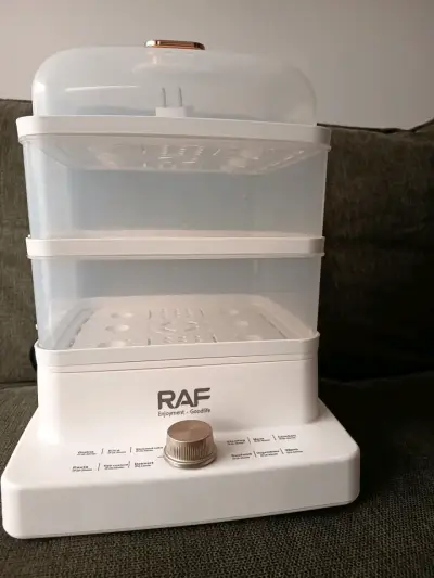 Vaporera eléctrica de 3 niveles RAF - miniatura 4