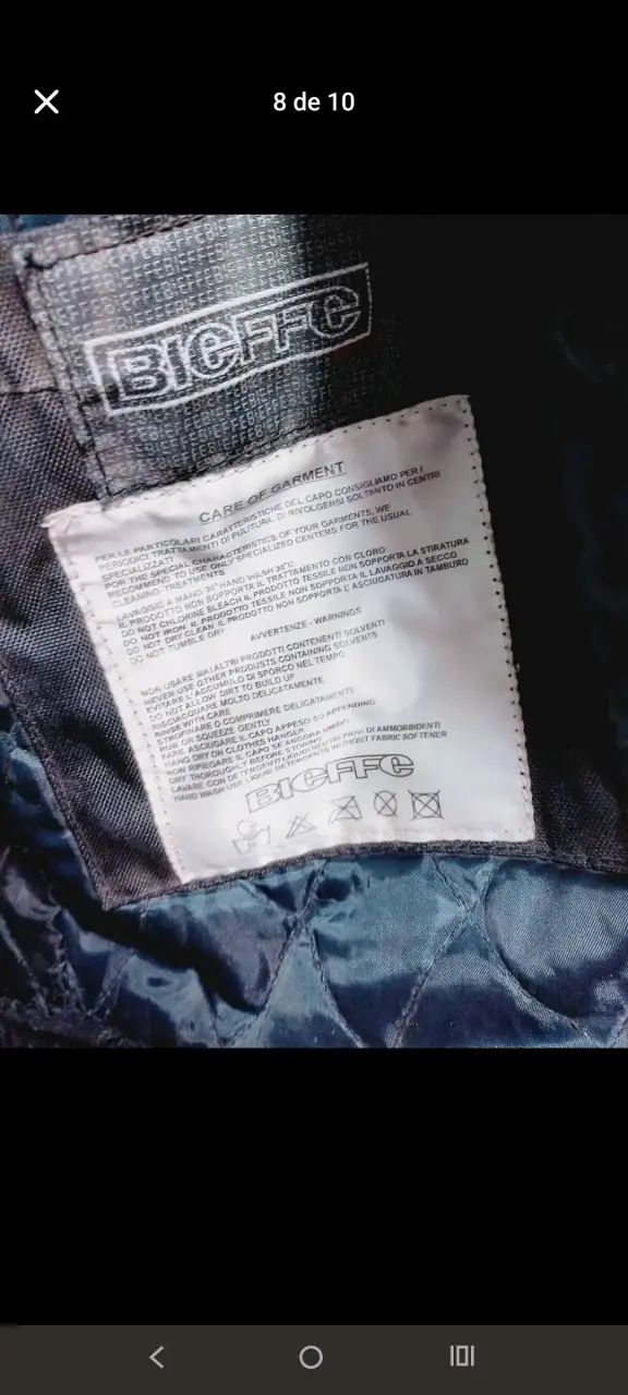 Chaqueta de cuero para moto Bieffe - 5