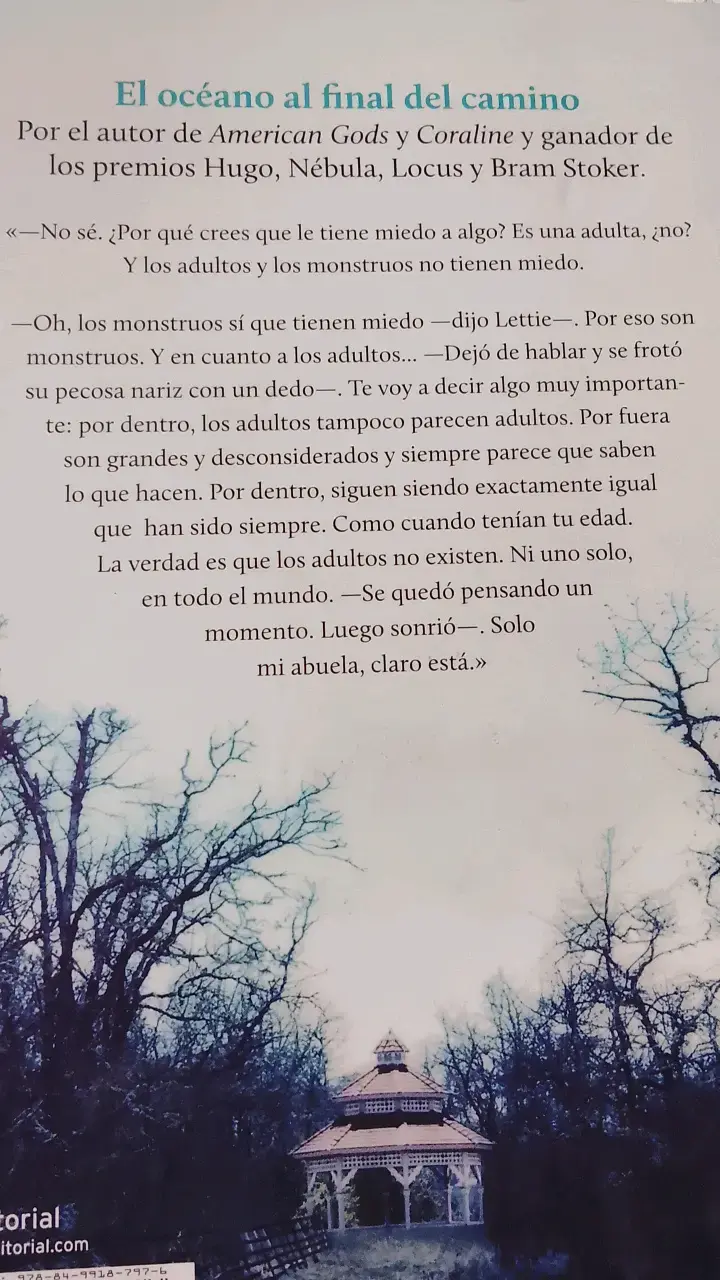 'El océano al final del camino' de Neil Gaima - 2