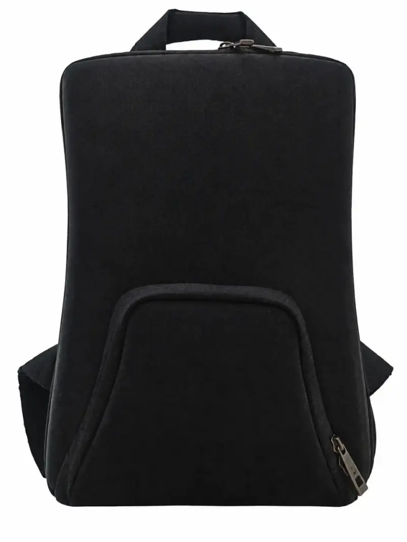 Mochila  negra con diseño moderno para Noteboock