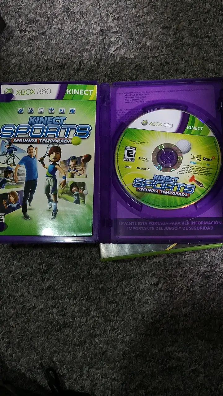 Juego Kinect Sports Segunda Temporada - 2