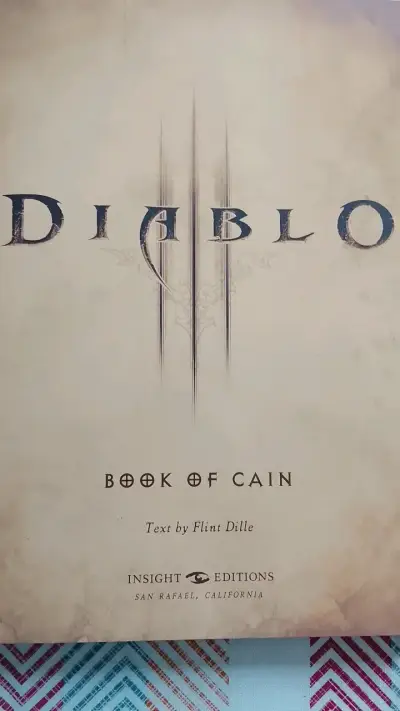 En ingles Diablo3 Book of Cain edición especia - miniatura 3