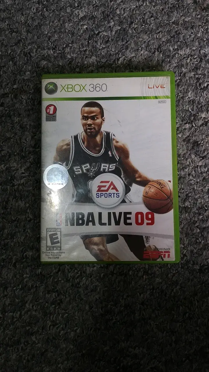 Juego NBA Live 09 para Xbox 360